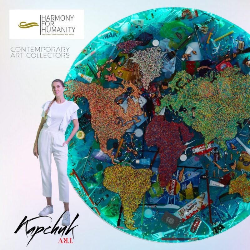 Natalia Kapchuk, Renowned Environmentalist and Contemporary Artist, Emerges as a Recipient of the ‘Harmony for Humanity: The Global Consciousness Art Prize’ by Contemporary Art Collectors