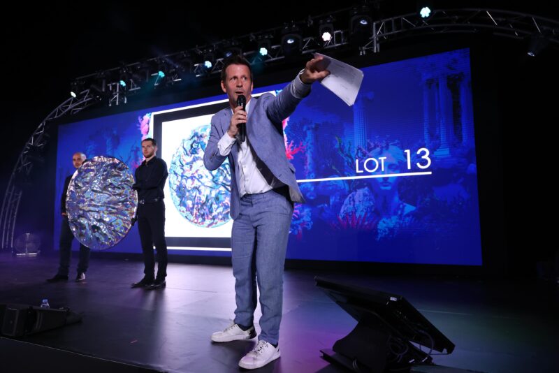 Natalia Kapchuk’s “Glacial Iridescent” Raises €50,000 at Gala One Summer Gala in Saint-Tropez
